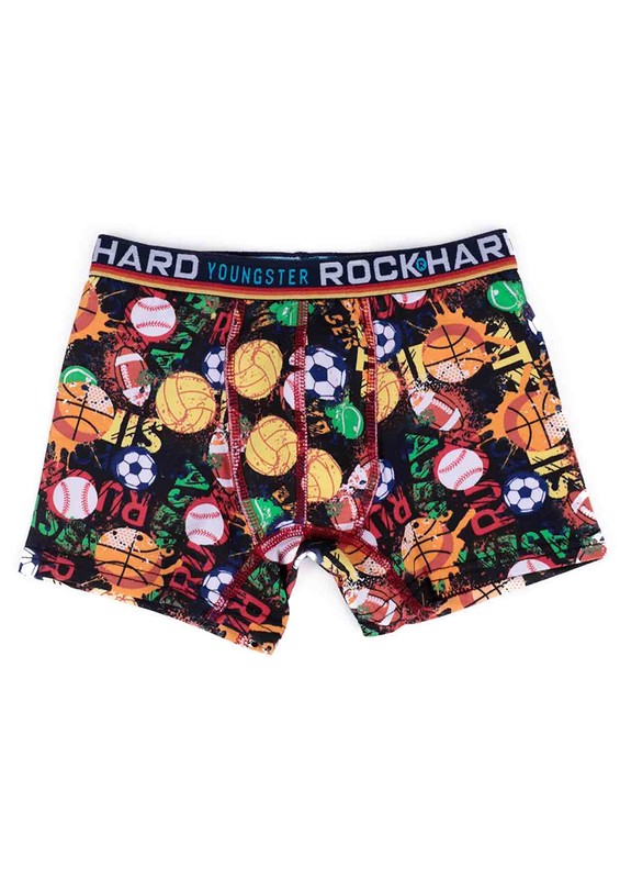 Rock Hard Patterned Boy Boxer 62024 | Standard - Thumbnail