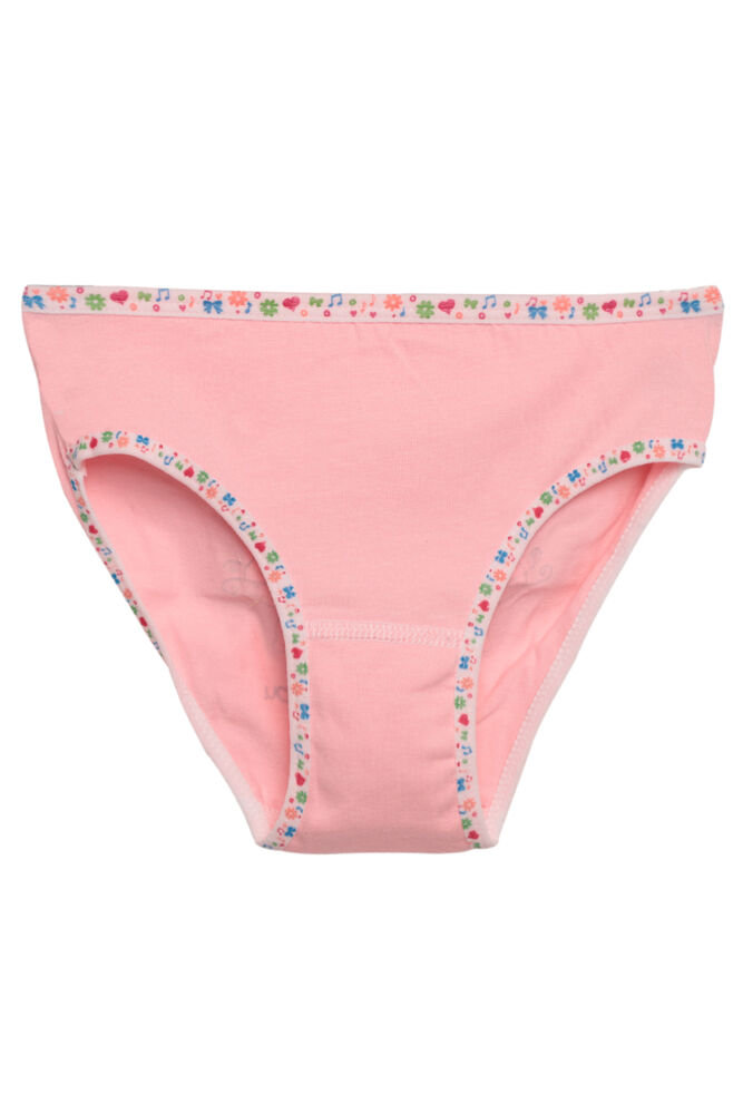 Tutku Arkası Kedi Baskılı Kız Çocuk Külot 833 | Pembe