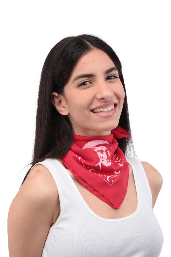 Patterned Bandanna | Red