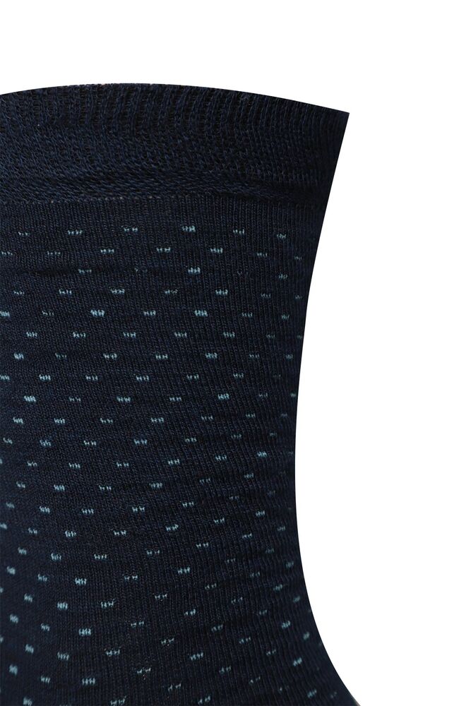 Kadın Bambu Viscose Soket Çorap 251-2 | Lacivert