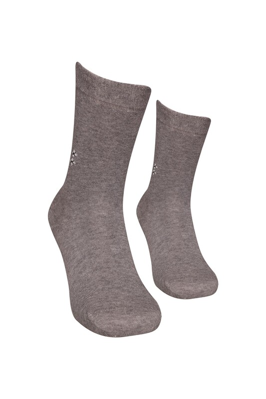 ARC - Kadın Bambu Viscose Soket Çorap 251-1 | Füme