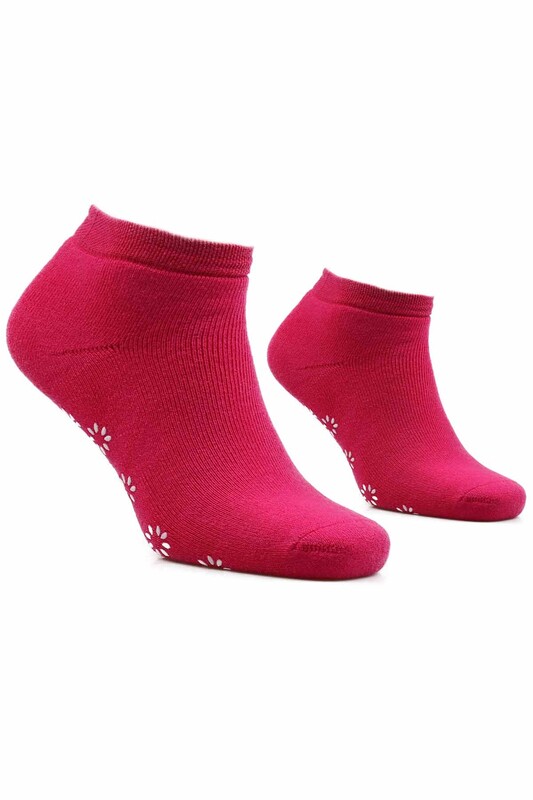 Woman Short Socks 229 | Fuschia - Thumbnail