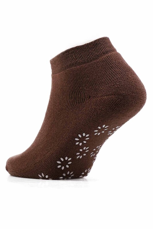 Woman Short Socks 229 | Brown - Thumbnail