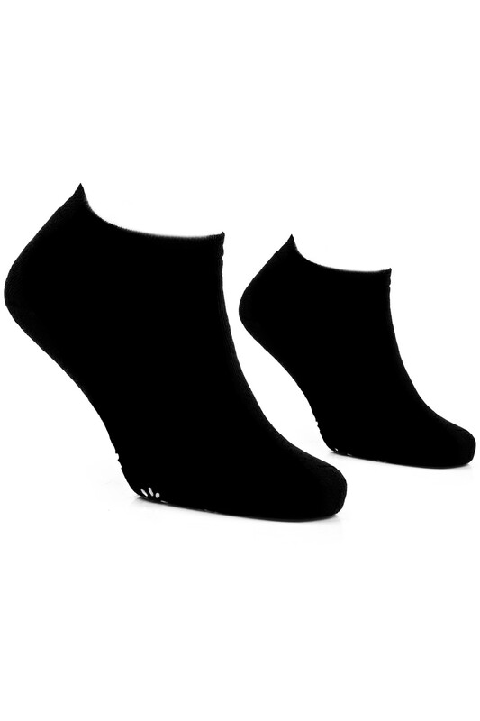 Woman Short Socks 229 | Black - Thumbnail