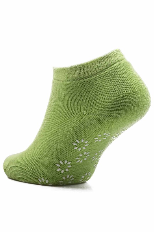 Woman Short Socks 229 | Green - Thumbnail