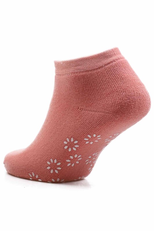 Woman Short Socks 229 | Salmon - Thumbnail