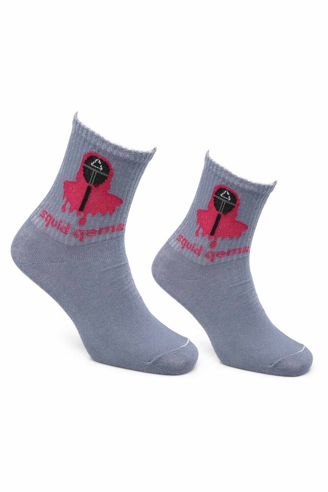 Squid Game Colorful Woman Short Socks | Purple