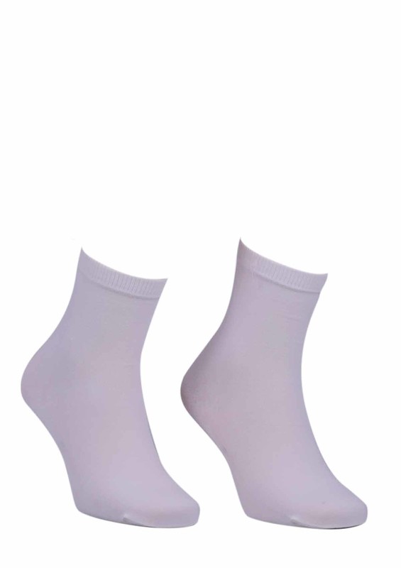 ITALIANA - İtaliana Bamboo Short Socks 1711 | White