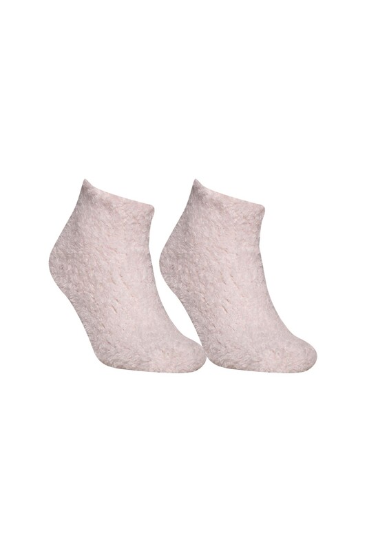 MOZAİK - Kadın Peluş Çorap 30400 | Pudra