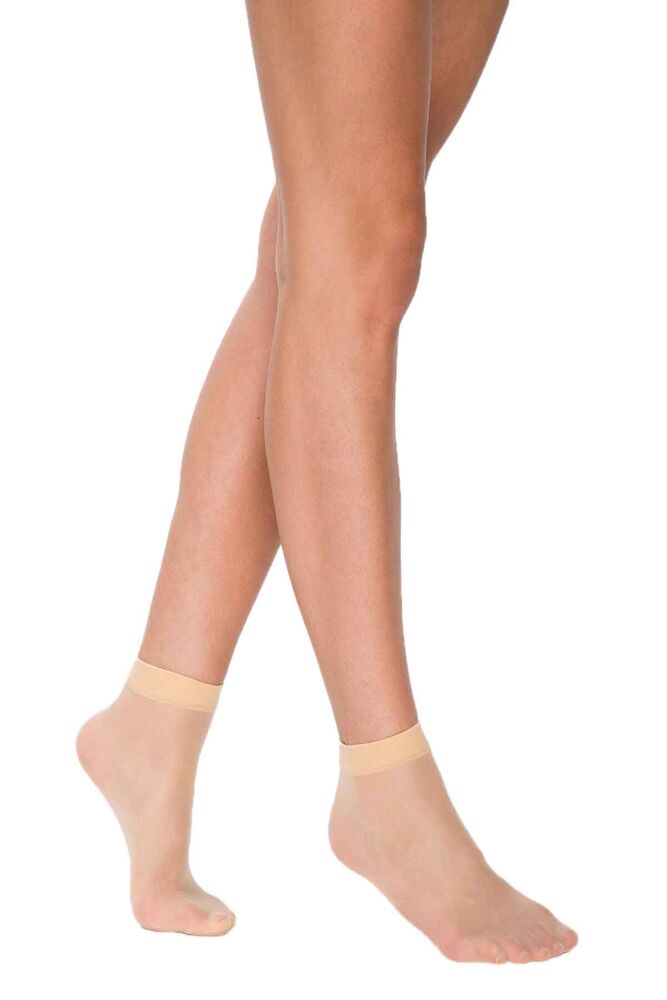 Penti 15 Super Mat Short Socks | Light Tan