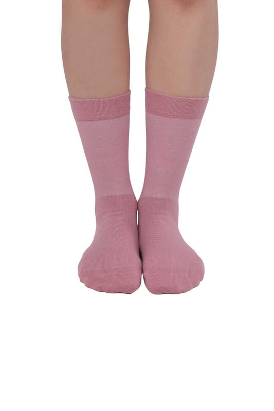 Pro Woman Diabetic Socks 16409 | Pink - Thumbnail