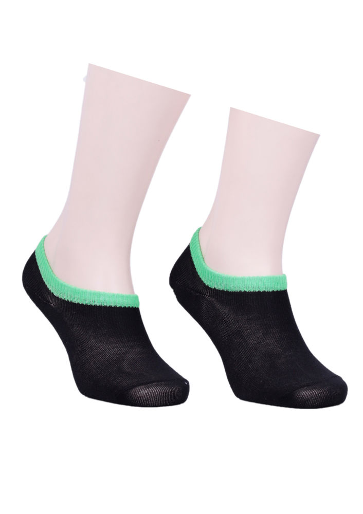 Sahab Colorful Ankle Woman Short Socks 540 | Green