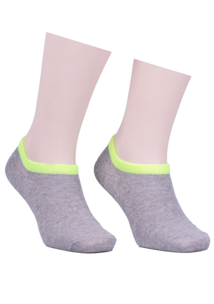 Sahab Colorful Ankle Short Socks 1540 | Yellow