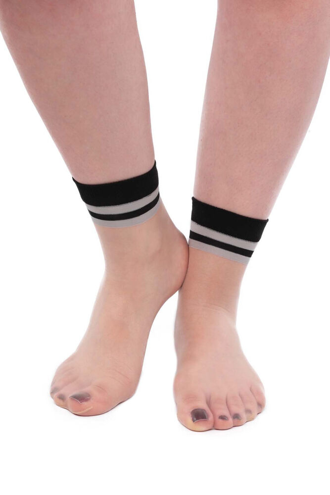 İtaliana Fit Circle Printed Woman Socks | Tan