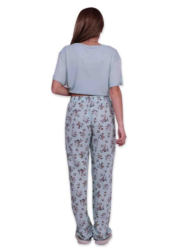 Aydoğan Printed Poplin Short-Sleeved Pajama Set 9001 | Sea Green