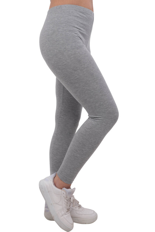 Kota Plain Sport Leggings 4000 | Gray - Thumbnail