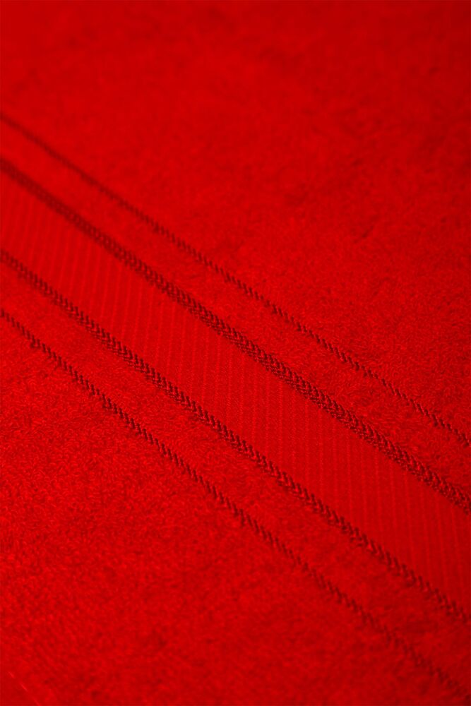 Fiesta Soft Bordürlü Bukle Orient Yüz Havlusu 2201 50x90 | Kırmızı